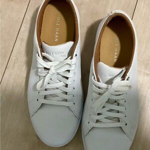 Cole Haan White Minimalist Sneakers